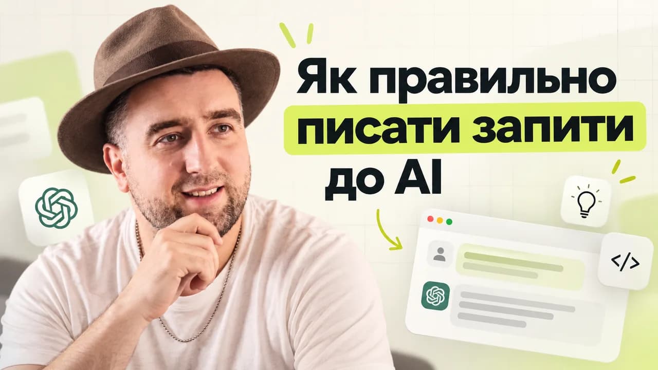 Як писати запити до AI, щоб отримати персональний план навчання