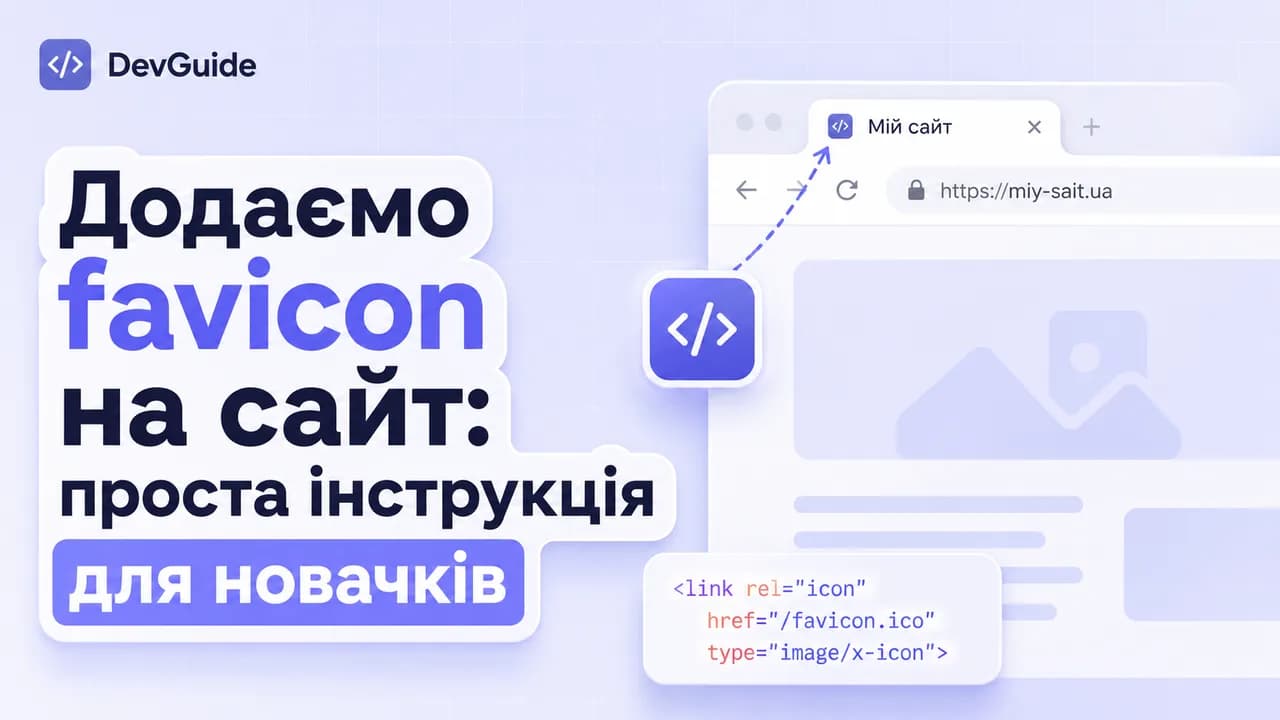 Додаємо favicon на сайт: проста інструкція для новачків